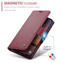 Apple iPhone Air CaseMe Retro Wallet Case [Maroon]