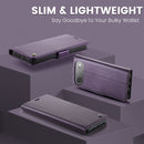 Apple iPhone 17 Air CaseMe Retro Wallet Case [Purple]