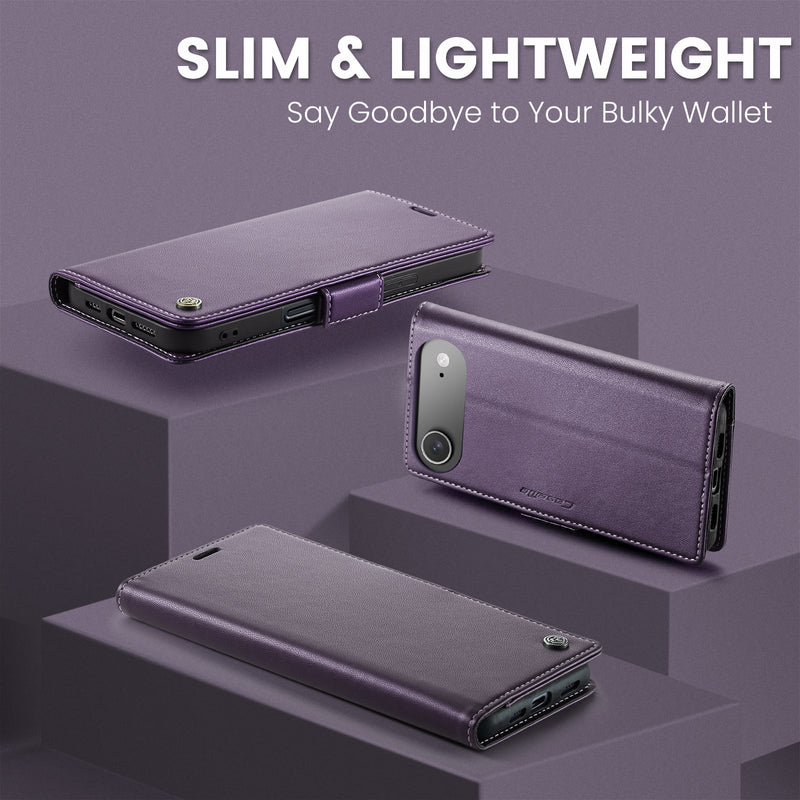 Apple iPhone 17 Air CaseMe Retro Wallet Case [Purple]
