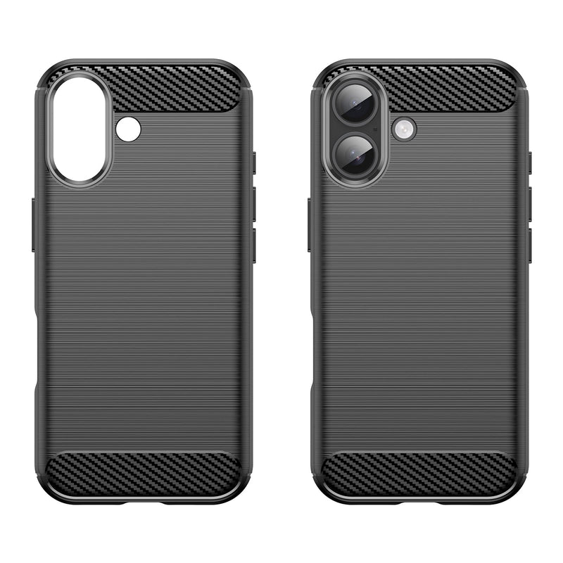 Apple iPhone 17 Carbon Fibre Brushed Case [Black]