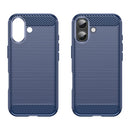 iPhone 17 Carbon Fibre TPU Case Slim Shockproof Cover Navy 7