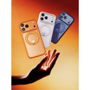 iPhone 17 Clear MagSafe 360° Rotating Ring Stand Case