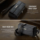 iPhone 17 Crossbody Case with Strap Card Slots & Zipper