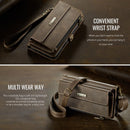 iPhone 17 Crossbody Case with Strap Card Slots & Zipper