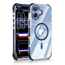iPhone 17 CrystalGuard MagSafe Clear Shockproof Bumper Case