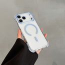 iPhone 17 CrystalGuard MagSafe Clear Shockproof Bumper Case