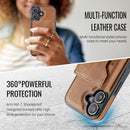 iPhone 17 DG.Ming MagSafe Wallet Case [Brown] 9