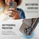 iPhone 17 DG.Ming MagSafe Wallet Case [Coffee] 9