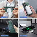 iPhone 17 DG.Ming MagSafe Wallet Case [Green] 10