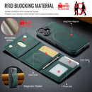 iPhone 17 DG.Ming MagSafe Wallet Case [Green] 5