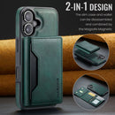 iPhone 17 DG.Ming MagSafe Wallet Case [Green] 2