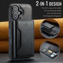 iPhone 17 DG.Ming MagSafe Wallet Case [Black]