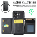 iPhone 17 DG.Ming MagSafe Wallet Case [Black]