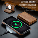 iPhone 17 DG.Ming MagSafe Wallet Case [Brown]