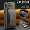 iPhone 17 DG.Ming MagSafe Wallet Case [Coffee]