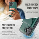 iPhone 17 DG.Ming MagSafe Wallet Case [Green]