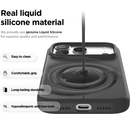 iPhone 17 Pro Black Silicone Case – Soft Protective Cover