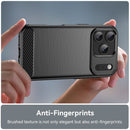 Apple iPhone 17 Pro Carbon Fibre Brushed Case [Black]