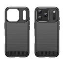 iPhone 17 Pro Carbon Fibre TPU Case Slim Shockproof Cover
