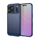 iPhone 17 Pro Carbon Fibre TPU Case Slim Shockproof Cover
