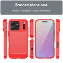 iPhone 17 Pro Carbon Fibre TPU Case Slim Shockproof Cover