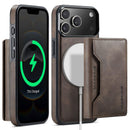 iPhone 17 Pro DG.Ming MagSafe Wallet Case [Coffee] 1