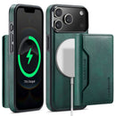 iPhone 17 Pro DG.Ming MagSafe Wallet Case [Green] 1