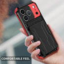 iPhone 17 Pro Heavy Duty Kickstand Card Holder Case