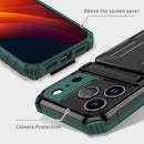 iPhone 17 Pro Heavy Duty Kickstand Card Holder Case