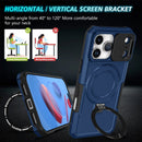 iPhone 17 Pro MagSafe Case with Sliding Camera Cover & Ring Stand [Navy]