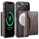 iPhone 17 Pro DG.Ming MagSafe Wallet Case [Coffee]