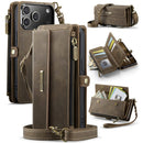 iPhone 17 Pro Max Crossbody Case - Strap Card Slots &