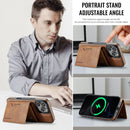 iPhone 17 Pro Max DG.Ming MagSafe Wallet Case [Brown] 9