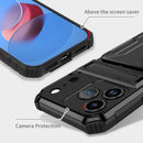 iPhone 17 Pro Max Heavy Duty Kickstand Card Holder Case