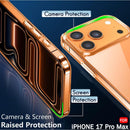 iPhone 17 Pro Max Hybrid Ultra Clear Shockproof Case – Hard