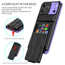 iPhone 17 Pro Max Rugged Case with Card Holder & Kickstand