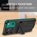 iPhone 17 Pro Max Rugged Case with Card Holder & Kickstand