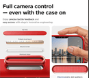 iPhone 17 Pro Red Silicone Case – Soft Protective Cover