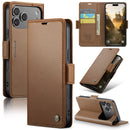 Apple iPhone 17 Pro Max CaseMe Retro Wallet Case [Brown]