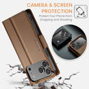 Apple iPhone 17 Pro CaseMe Retro Wallet Case [Brown]