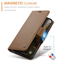 Apple iPhone 17 Pro CaseMe Retro Wallet Case [Brown]