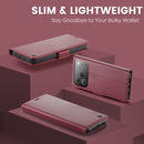 Apple iPhone 17 Pro Max CaseMe Retro Wallet Case [Maroon]