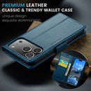 Apple iPhone 17 Pro Max CaseMe Retro Wallet Case [Navy]