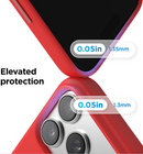 iPhone 17 Pro Max Red Silicone Case – Soft Protective Cover
