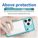 Apple iPhone 17 Pro Soft TPU Bumper Case [Clear Blue]