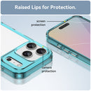 Apple iPhone 17 Pro Soft TPU Bumper Case [Clear Blue]