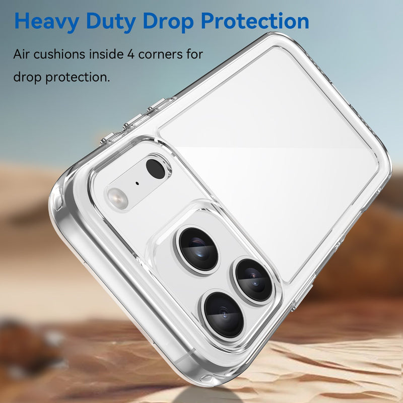 Apple iPhone 17 Pro Soft TPU Bumper Case [Clear]