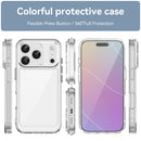 Apple iPhone 17 Pro Soft TPU Bumper Case [Clear]