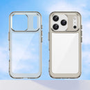 Apple iPhone 17 Pro Soft TPU Bumper Case [Clear Grey]