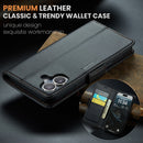 Apple iPhone 17 CaseMe Retro Wallet Case [Black]